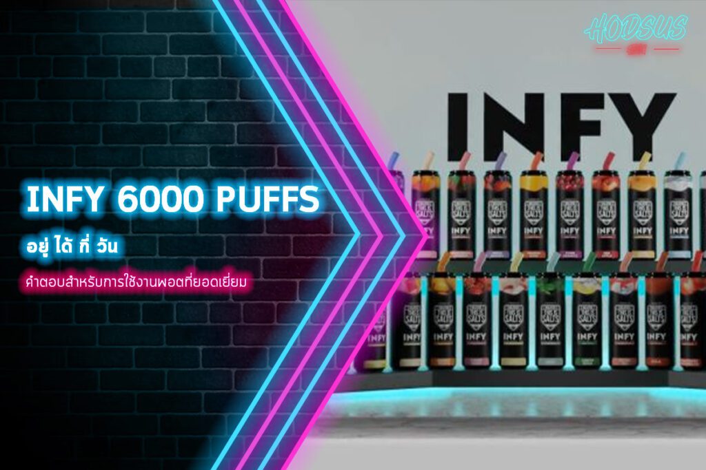 Infy 6000 puffs